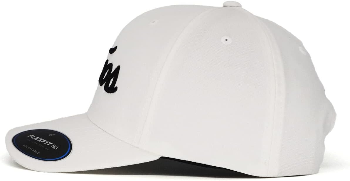 Tacos - White Adjustable Performance Golf Hat - Image 2