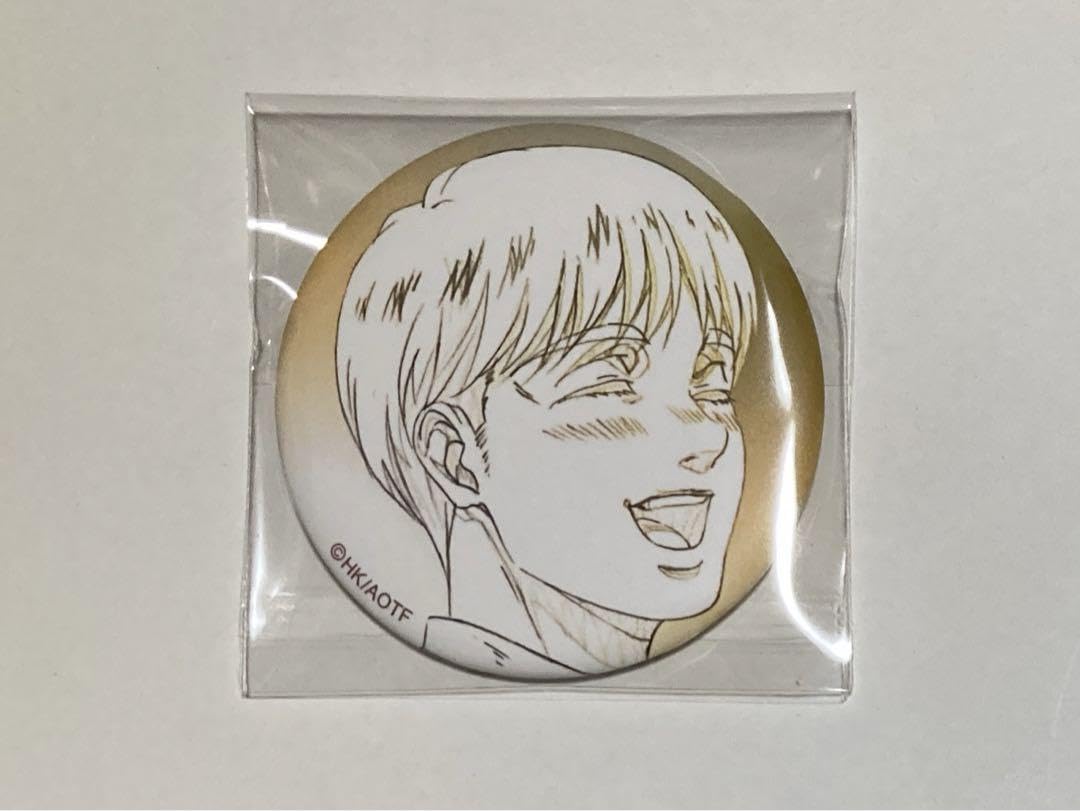 Amazon.co.jp: アルミン 原画 缶バッジ MAPPA : おもちゃ