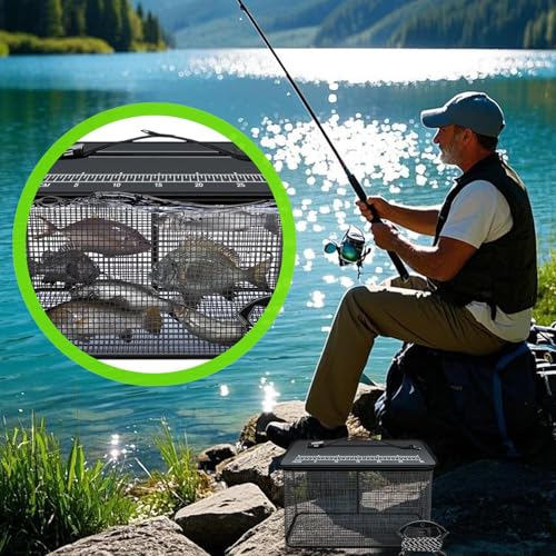 Panier à poisson flottant 47L pliable pour garder vos prises vivantes - 3