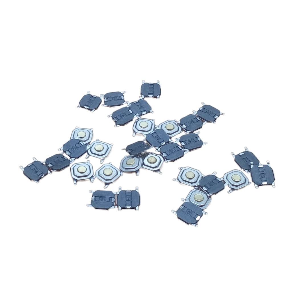 Interrupteur bouton tactile 4x4x1.5mm pour remplacer les boutons défectueux de clés