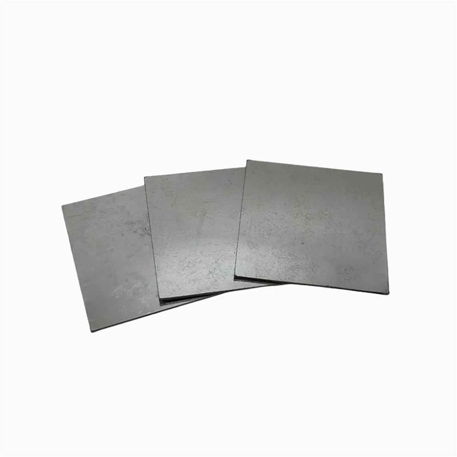 Lamiera di ferro zincata, lamiera di ferro bianca, spessore 0,6 mm-5 mm(100X100X5mm 2pcs)