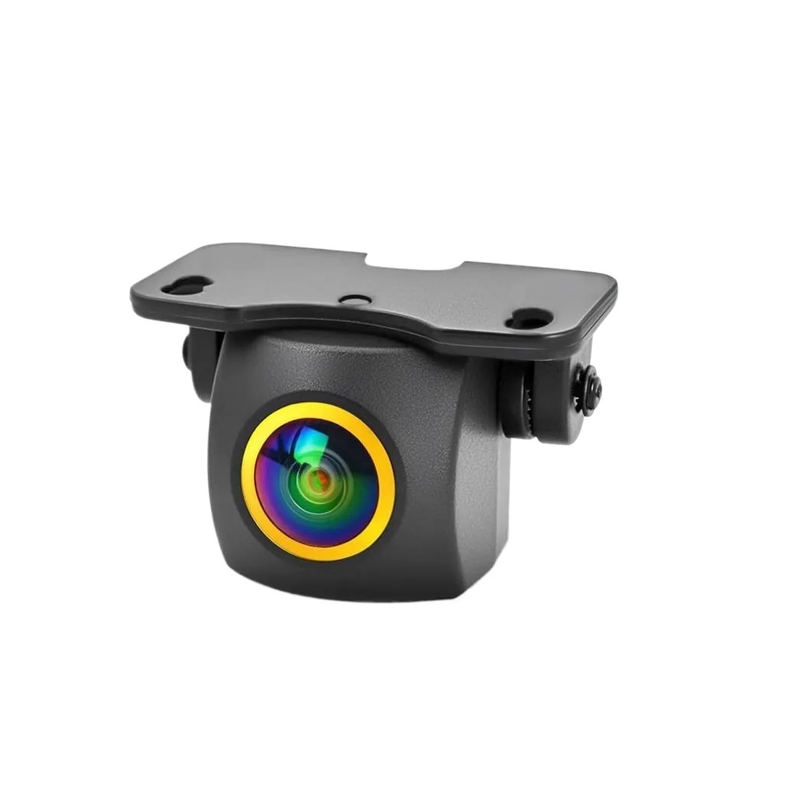 Cámara Trasera Coche AHD 1080P Lente Dorada Coche Trayectoria Dinámica Inteligente Guía Móvil Línea Estacionamiento HD Vista Trasera Cámara Pistas(1080)