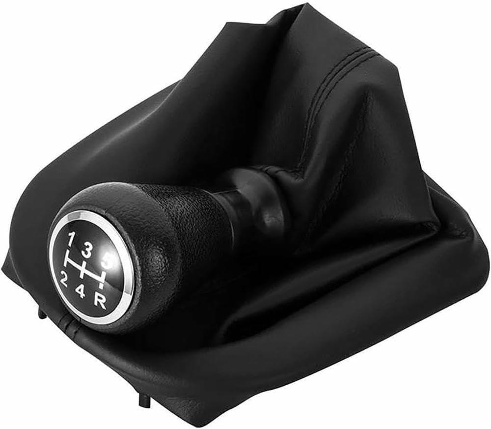 GZNBB Car 5/6 Speed Car Manual Gear Shift Knob Shifter Lever Accessories, for Peugeot 207 307 406 1996-2003