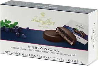 Anthon Berg Blueberry in Vodka Chocolate 220g - Ideal Gift For Chocolate Lover