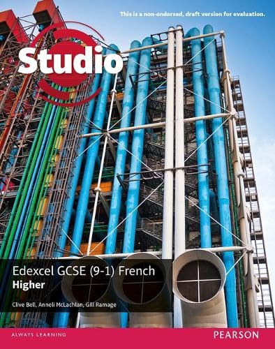 Studio Edexcel GCSE French Higher Student Book - Evaluation copy