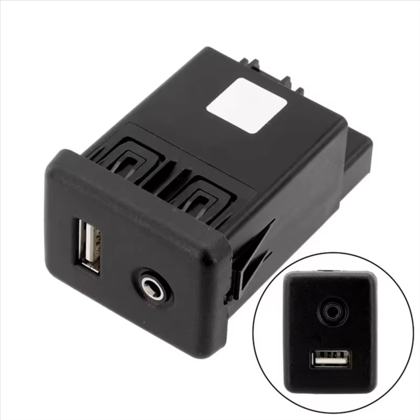 Compatibile Con Chevy Per Silverado 2500 3500 HD 2015 2016 Portatile Aux Porta USB Ausiliaria Audio Martinetti Hub Modulo 13599456 Autoveicoli Parti Interne