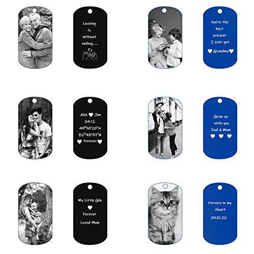 Custom Personalized Keychains Picture For Boyfriend, Couples Keychain Engraved Photo3