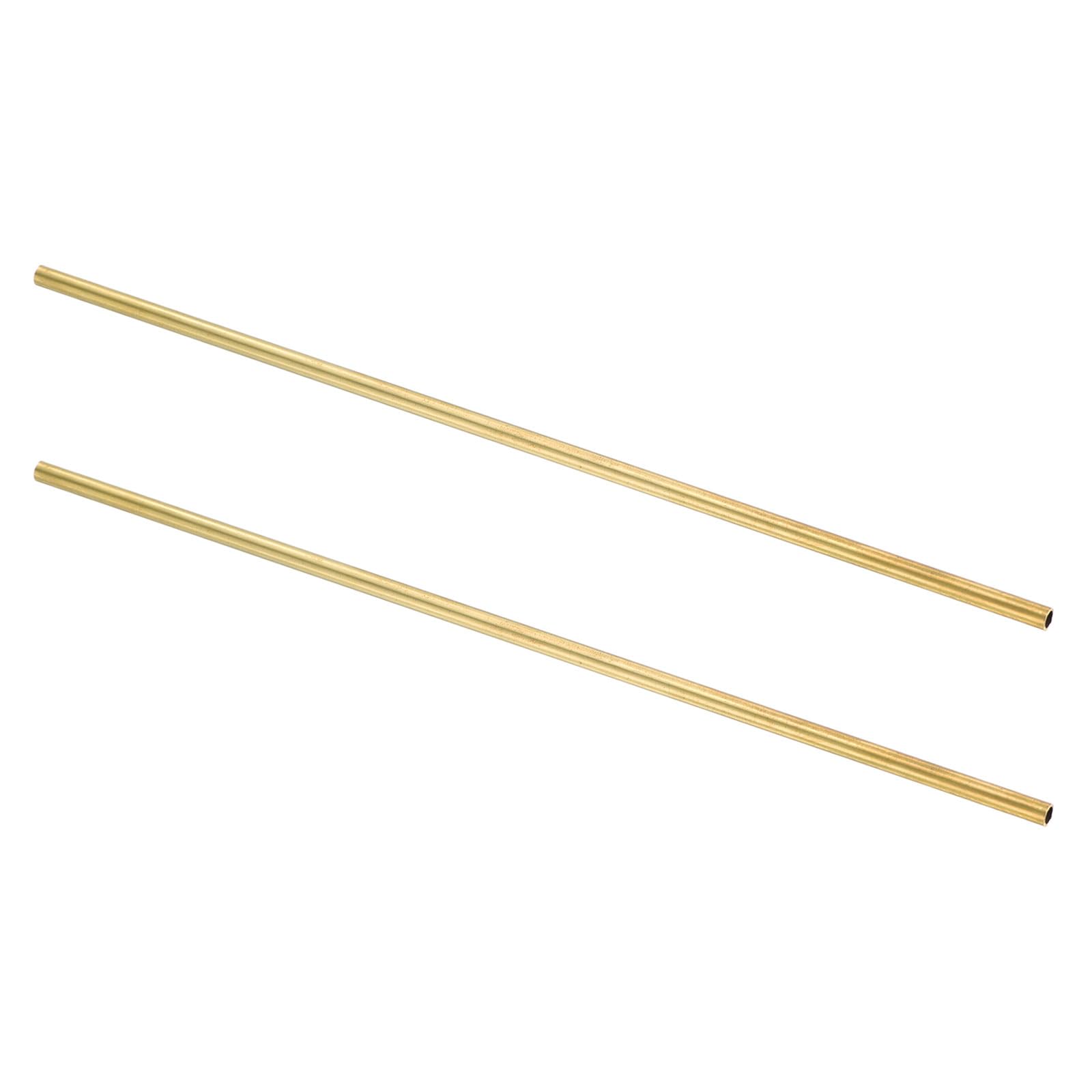 QUARKZMAN Tubo Ottone H62 4mm x 0.5mm x 200mm Senza Saldature per Fai-Da-Te