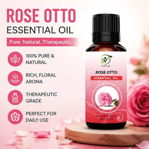 Image of VIRTUAL ESSENTIAL OIL (15 Ml, Rose otto)
