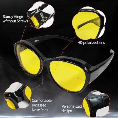 Polarized Fit Over Glasses Sunglasses for Women Men3