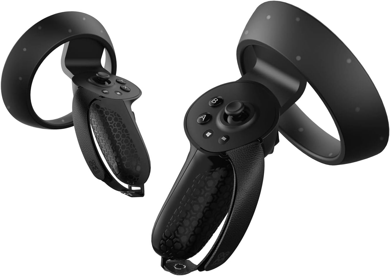 AMVR Touch Controller Grip Anti-Throw Strap Accessories for HP Reverb G2 with Battery Opening, Adjustable Wrist Knuckle Strap