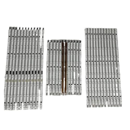 Tiras LED D2GE-750SCA con disipación térmica para reparar TV Samsung de 75"