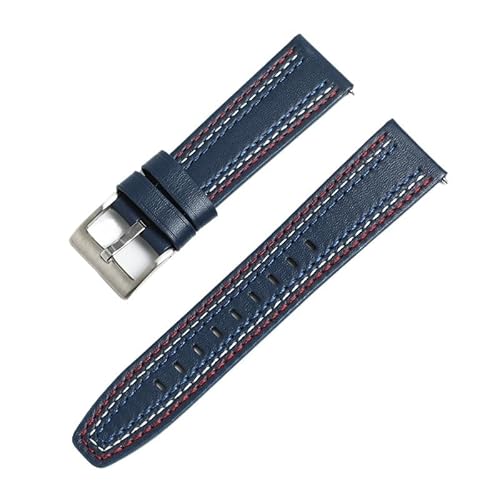 [QOGGMSGZQ] 1PC �N�C�b�N�����[�X���v�o���h�A20 22mm �ƌ݊����A�{�v���X�g�X�g���b�v�����p�AWatch3Pro �ɍœK(Blue,20mm)