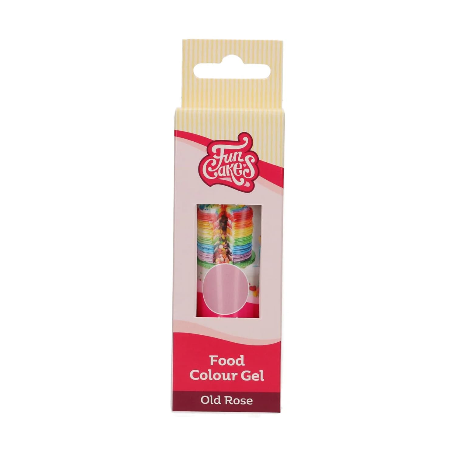 FunCakes Food Colour Gel Old Rose Colorante alimenticio concentrado para masa crema fondant 30 g