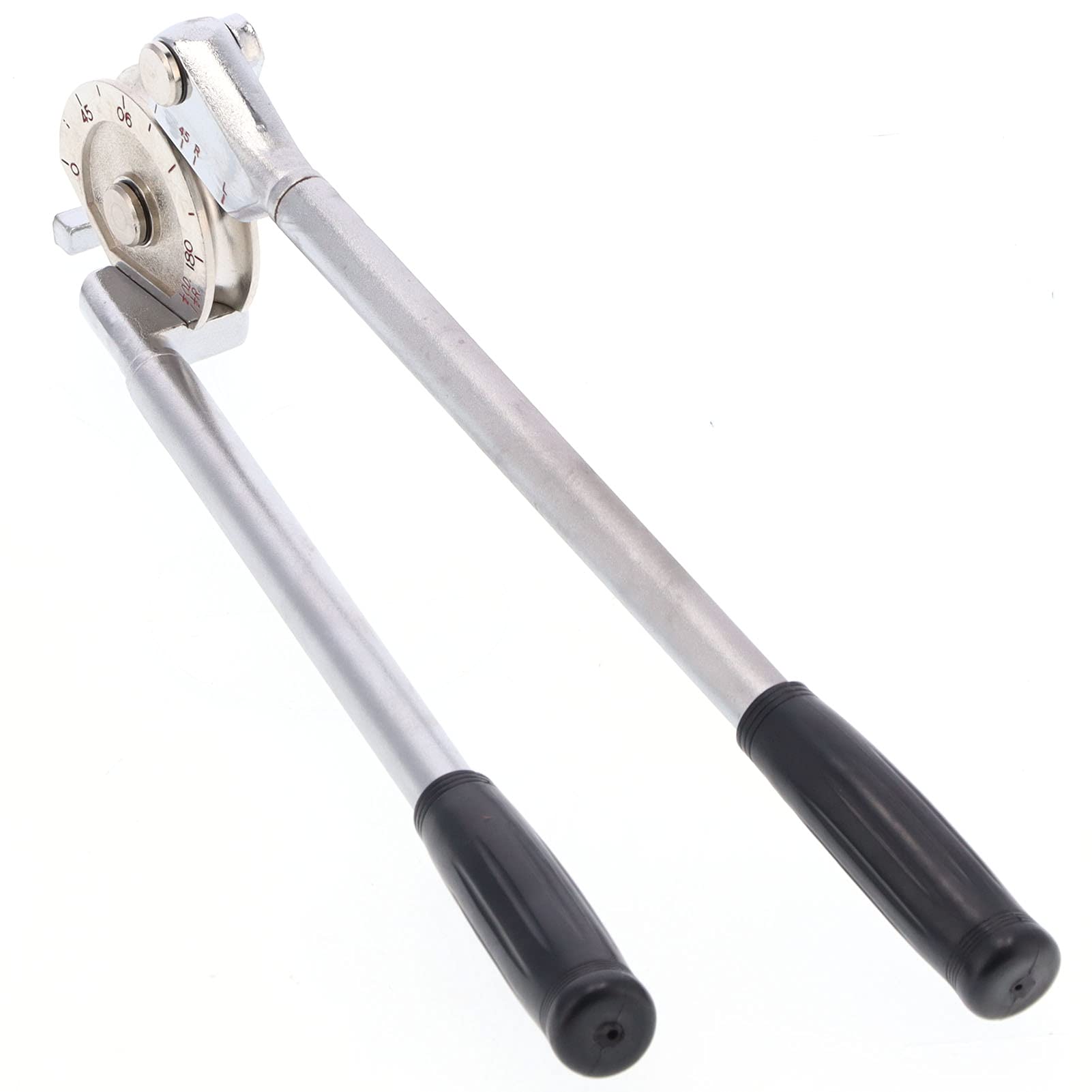 Yosoo Health Gear Piegatubi Manuale Piegatubi in Ghisa 1/2 Pollici a Leva da 180 Gradi Bordo Ispessito 25KN Scanalatura a Terra CNC per Idraulici Installatori HVAC Tubazioni e Tubi dei Freni