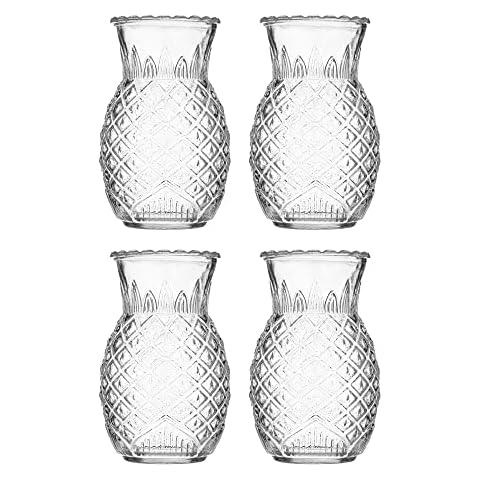 Ravenhead Set of 4 Pineapple Glasses Cover