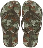  Ipanema Tongs Classic Vi Kids pour garçon - Multicolore - Couleur : vert, 25/26 EU