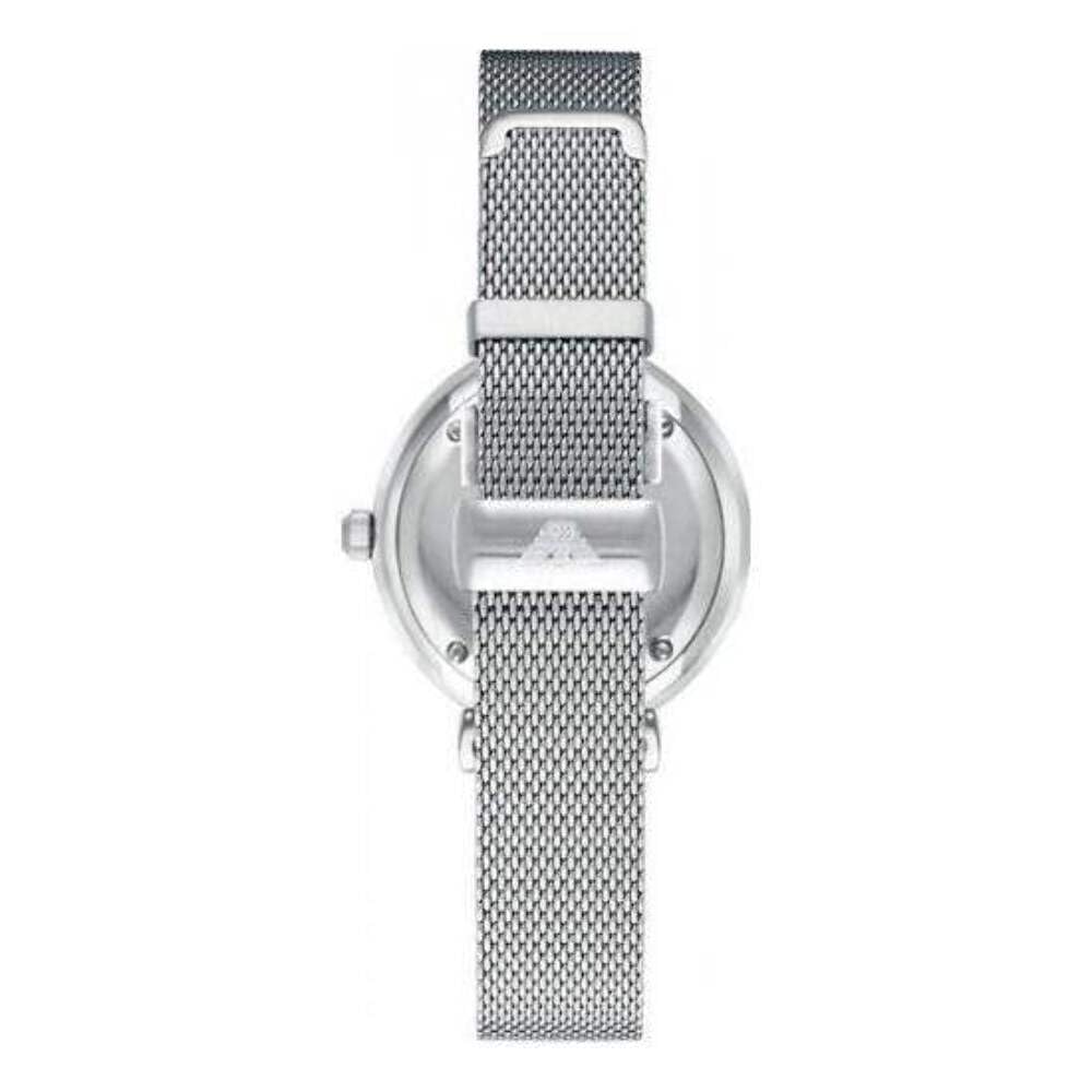 Emporio Armani Reloj para Mujer, 32mm Movimiento de Cuarzo a Dos Agujas con Correa de Acero en Tono Plateado