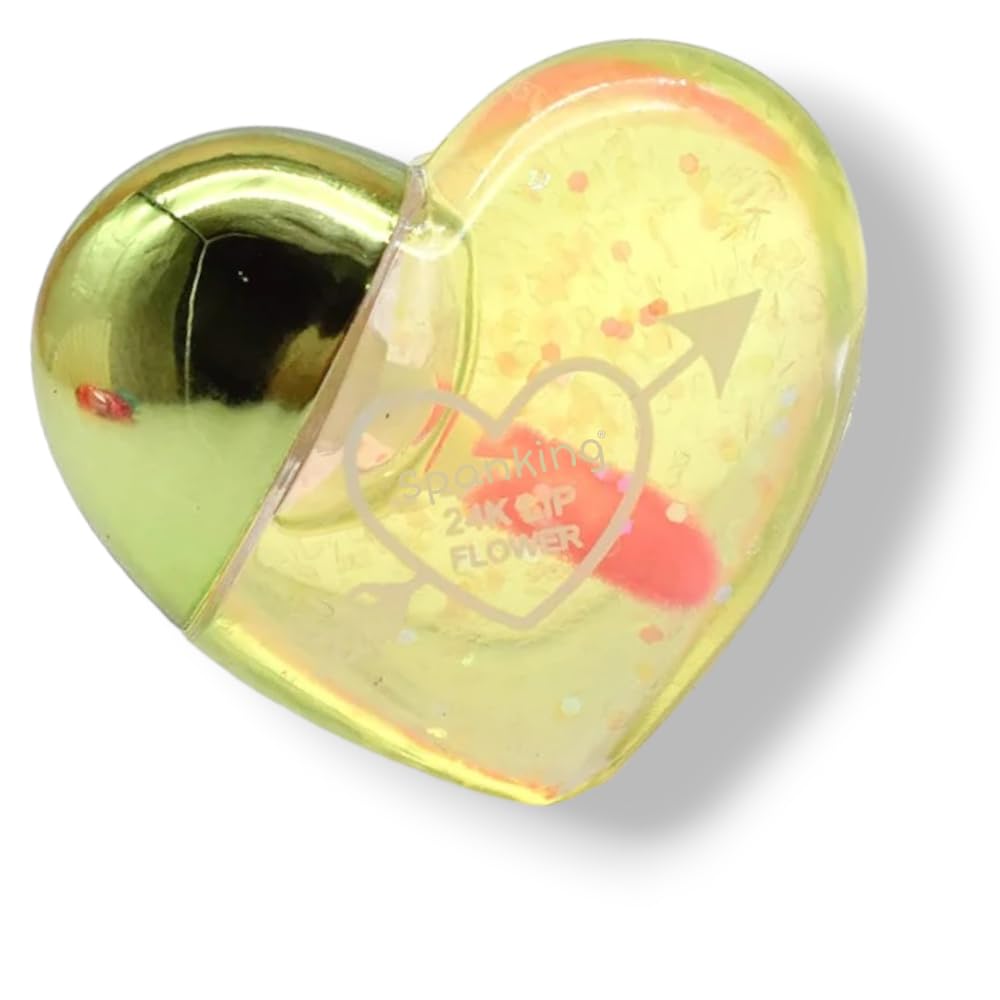 Spanking Moisturizing And Hydrating Lip Gloss Tint For Dry And Chapped Lips In Cute Heart-Shaped Packaging – Multicolour