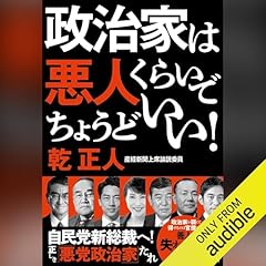 『政治家は悪人くらいでちょうどいい！』のカバーアート
