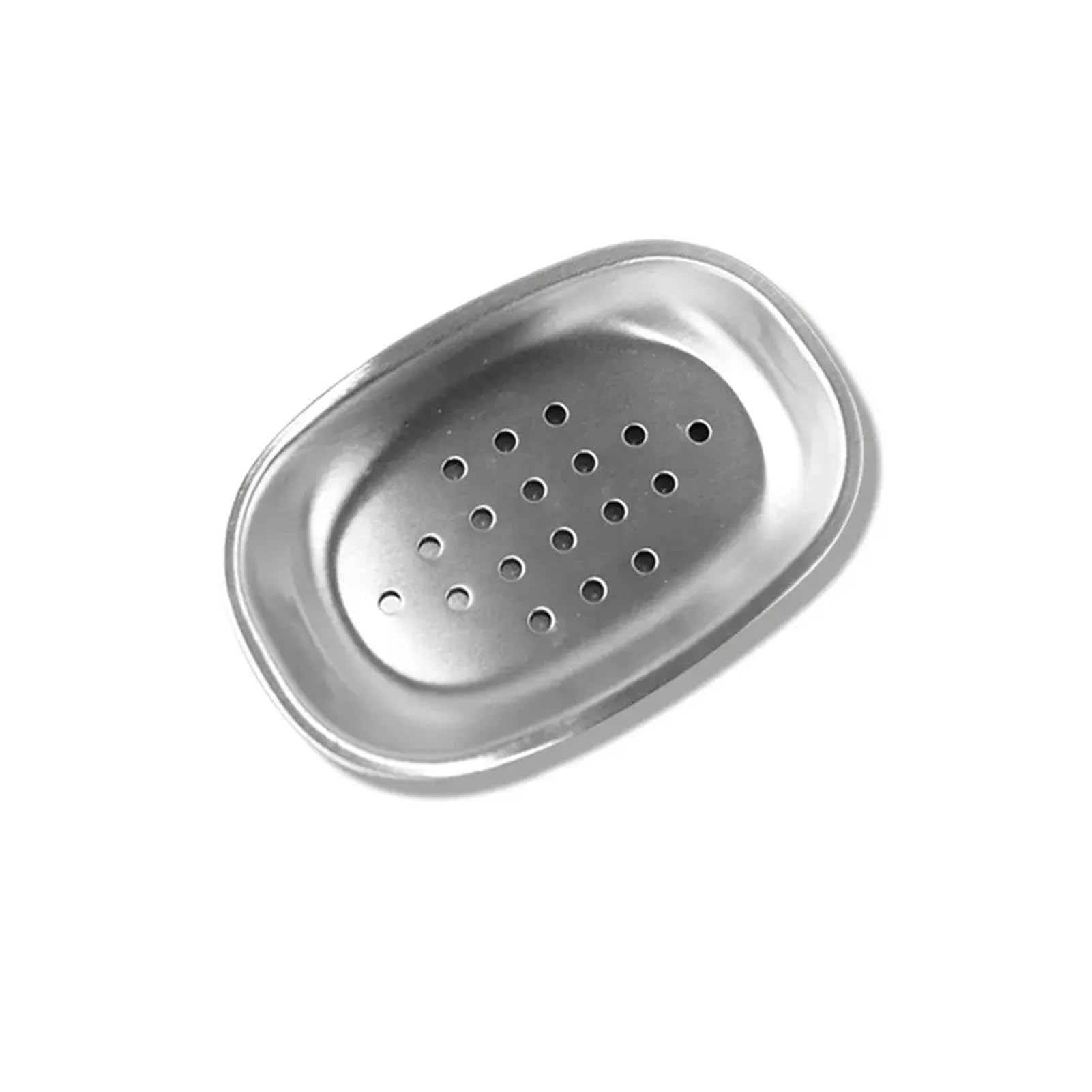 Stainless Steel Double Layer Soap Dish, Drainable Tray for Bathroom Kitchen Storage Rack(-C)