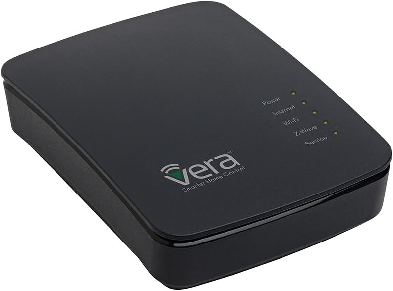 vera Edge Z Wave Legal Indian Freq 865.2MHz Wireless Home Automation (Black)