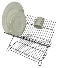 Jr Folding Dish Rack in Metallic