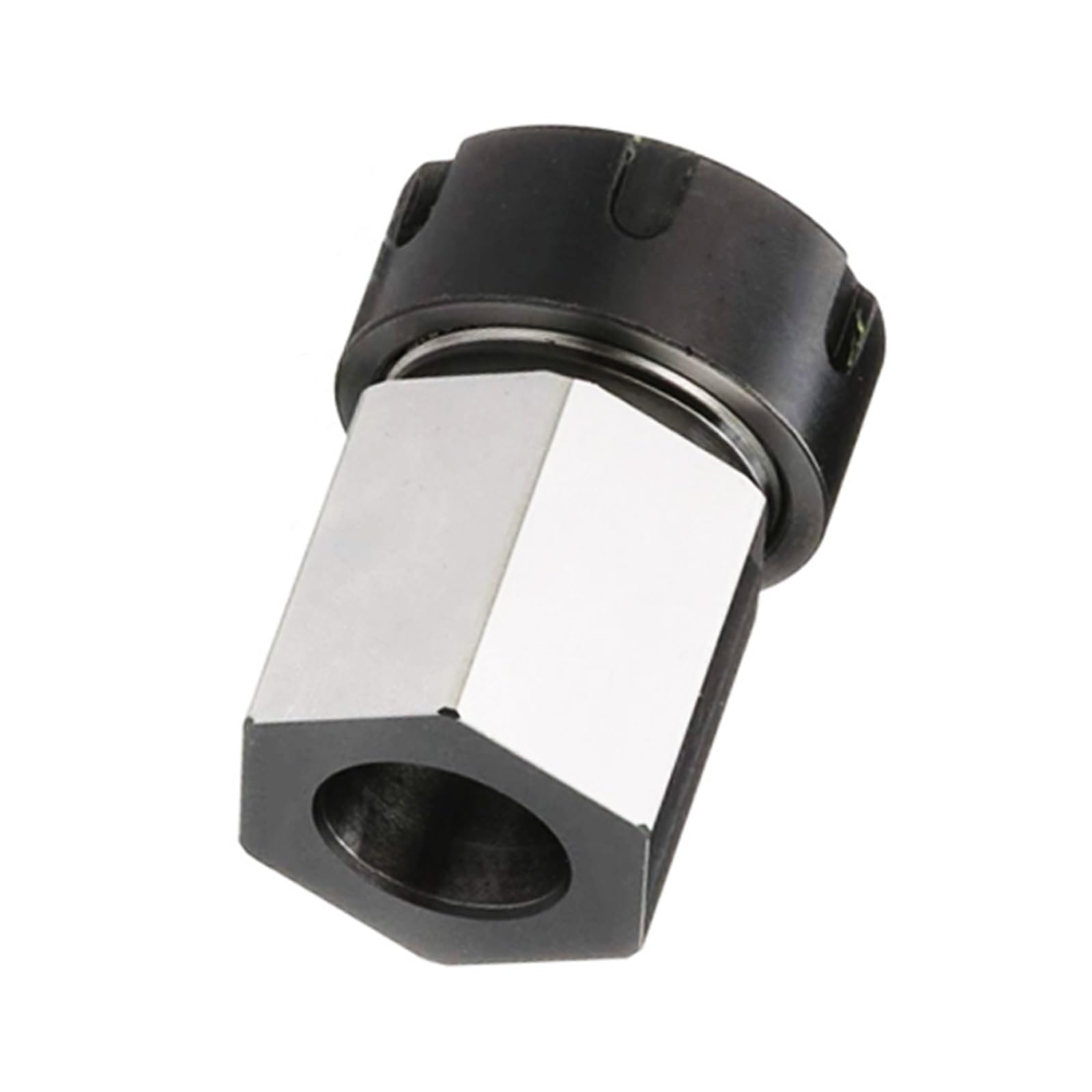 ER32 Collet Block, ER Collet Block 1 Pc ER25 ER32 ER40 Square Hex Collet Chuck Bracket CNC Machining Engraving(Er25,Hex)