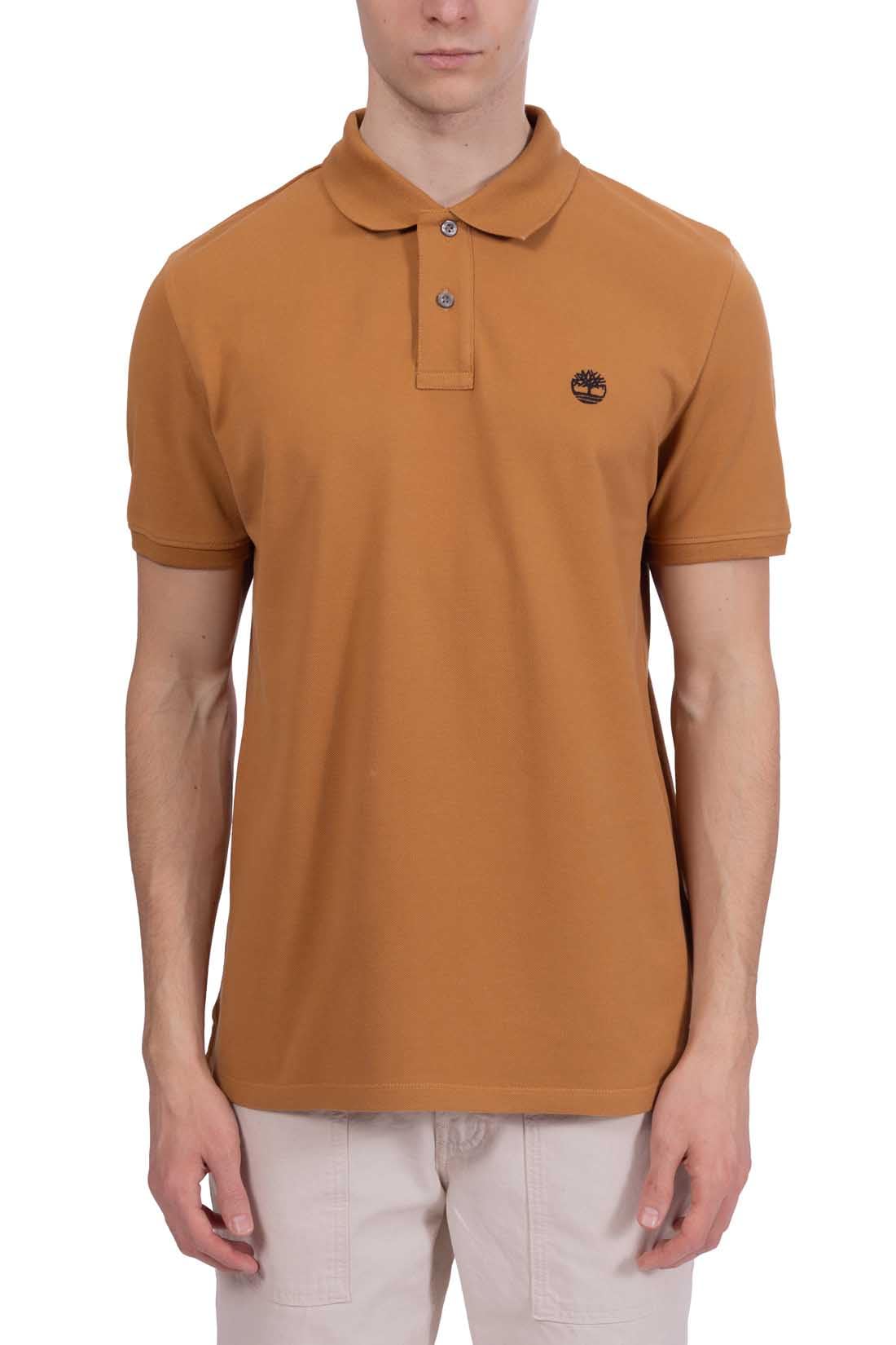 Timberland Koszulka Mężczyźni OYSTER RIVER TFO Chest Logo SS (Regular)