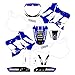Paraserbatoio Moto Adesivi per Moto Decals Decals Decals Adesivi carenature per HON-da CRF450 CRF450R 2002 2003 2004 (Colore : D)