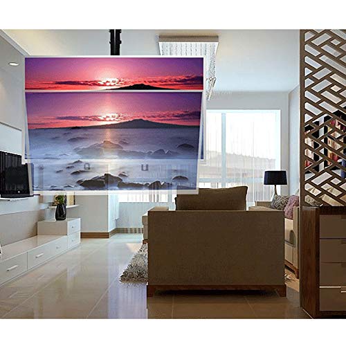 Support de plafond pour téléviseur pour regarder la TV sans reflets - 4