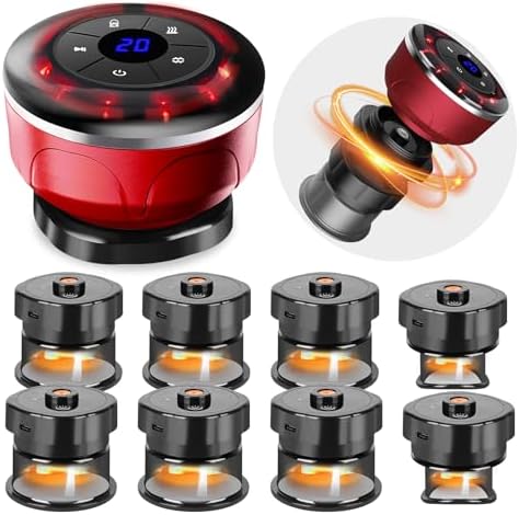 Smart Cupping Therapy Massager Set, 4 in 1 Cupping Kit for Massag...