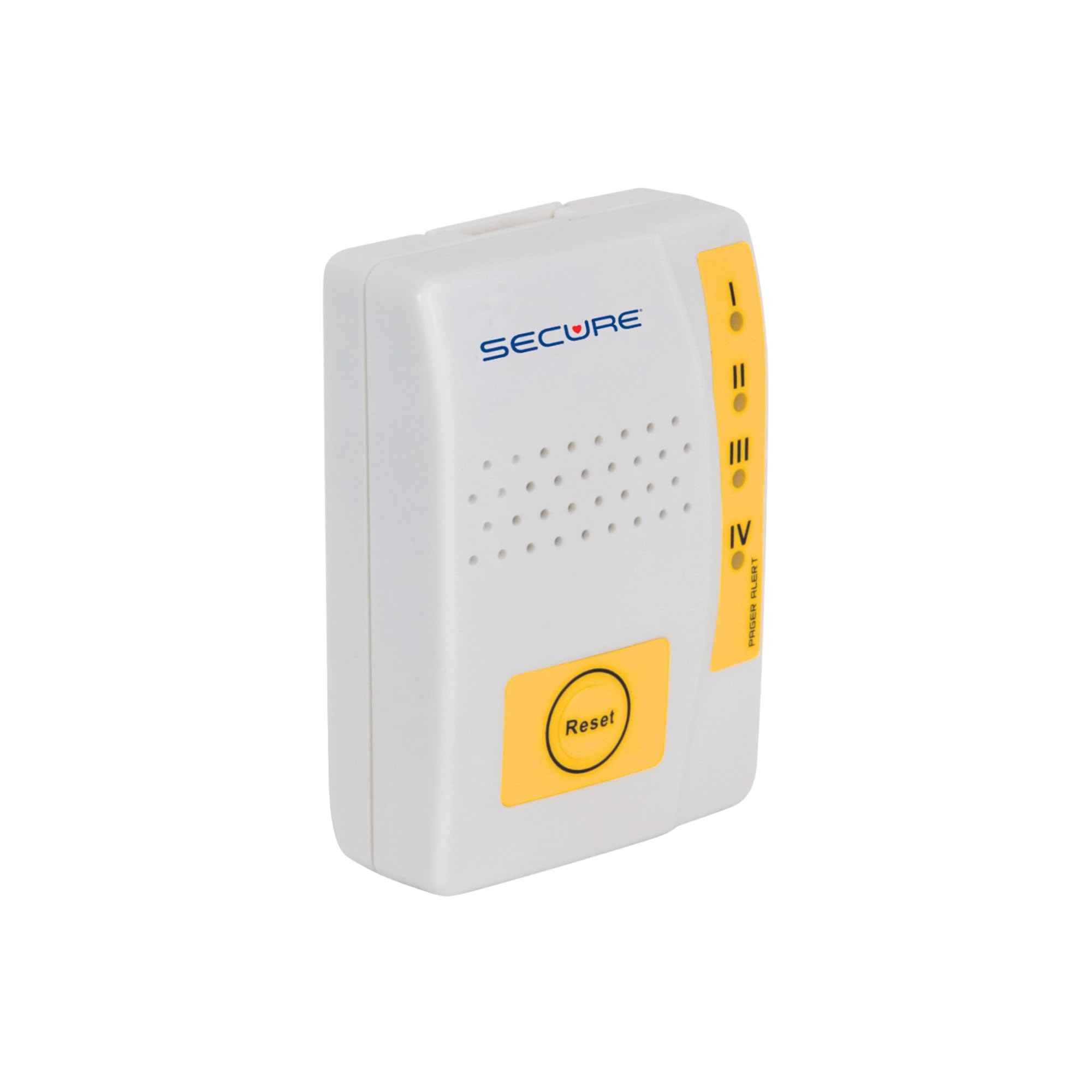 Secure Wireless Caregiver Alert System Monitor Receiver