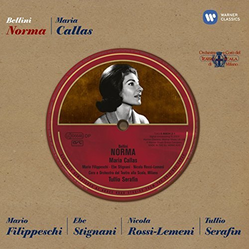 Image of Bellini: Norma (complete opera) with Maria Callas, Tullio Serafin, Chorus & Orchestra of La Scala, Milan by Maria Callas (2007-04-10)