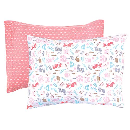 Image of Hudson Baby Unisex Baby and Toddler Cotton Toddler Pillow Case, Woodland Fox, One Size