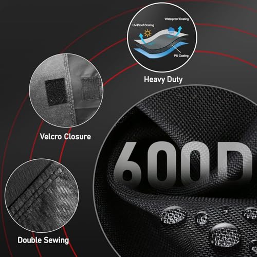 Zettum Abdeckung für Vogelkäfige 96 x 61 x 122 cm, Waschbar Papagei Käfig Schutznetz 600D Oxford, wasserdichte nd atmungsaktiv Vogelkäfigverdunklung für Brutzeit, Winddicht Nachthaube für Vogelkäfige