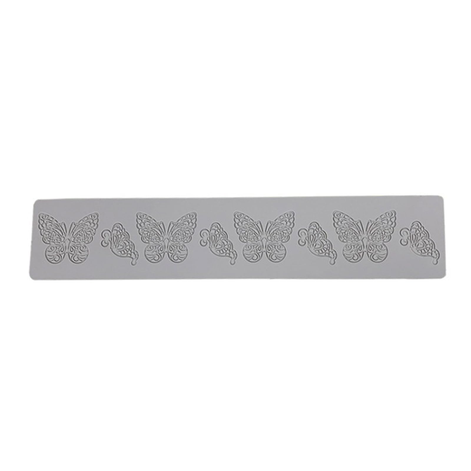 HZBB Cake Fondant Mold Butterfly Shape Embossing Mat Silicone Chocolate Lace Mat for Cake Decorating Tool Hollow Out Butterfly Mold Silicone Kitchenware Decoration Tool