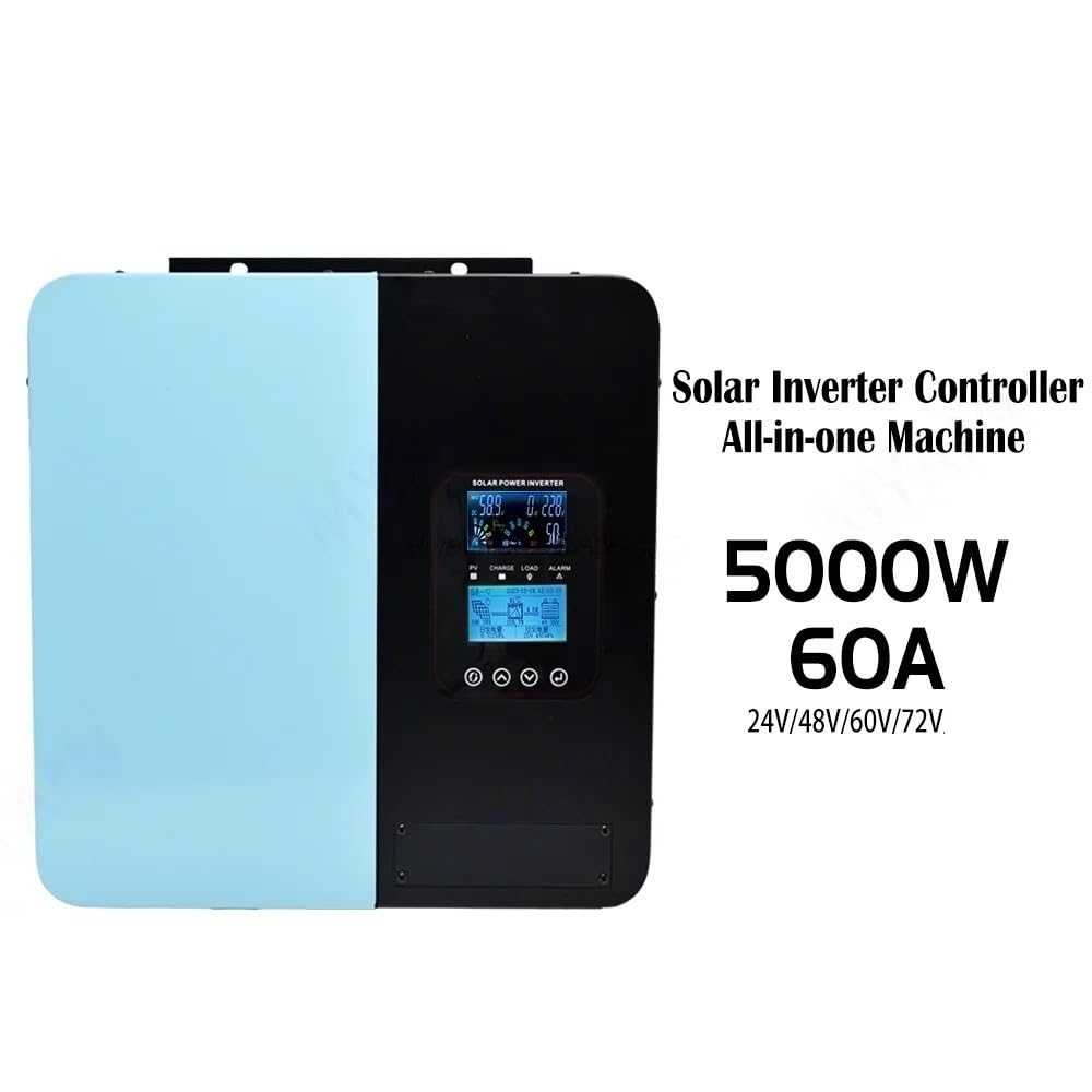 Inversor híbrido Solar MPPT, Controlador inversor 5KW 60a