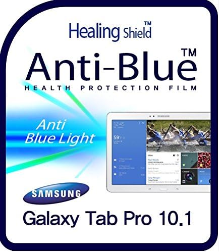 Healingshield Screen Protector Eye Protection Anti UV Blue Ray Film Compatible for Samsung Tablet Galaxy Tab Pro 10.1 [Front 1pc]