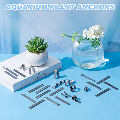 36 Pcs Aquarium Plant Weights Anchor Metal Plant Anchor Aquatic Plants Weights For Live Plants In Fish Tank, Aquariums Or Ponds #TOP29