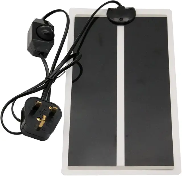 Lucky Farm 7W Reptile Heat Mat - Adjustable Vivarium Heater for Snakes, Lizards, Turtles