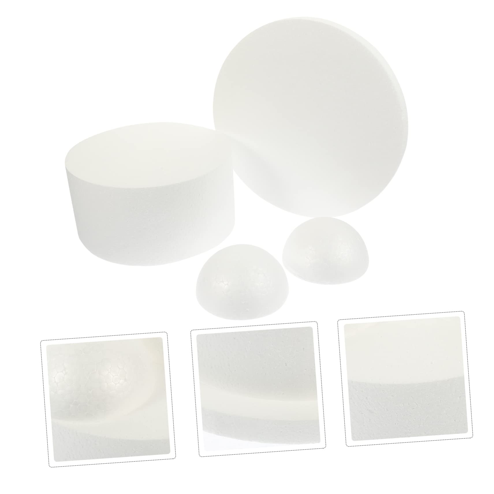SEWACC 3pièces Foams Cake Model Modèle De Gâteau Mousse pour Décoration Outil De Pratique Et Accessoire De pour De Pâtisserie Événements