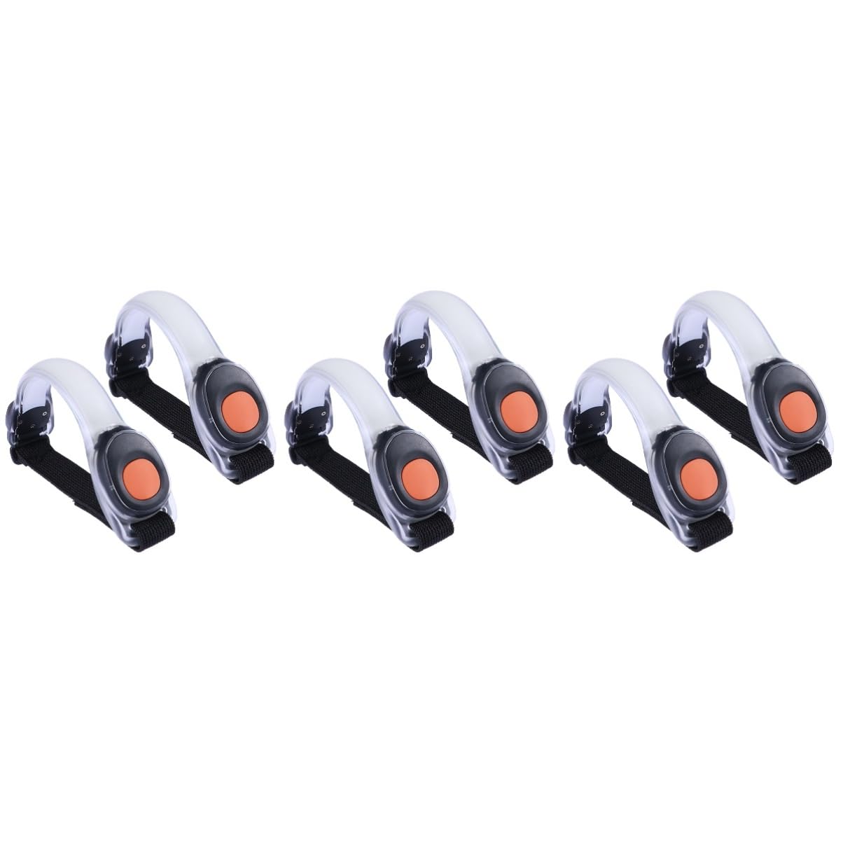 BESPORTBLE 6piezas Led Reflectante para Correr De Noche De Luz Verde para Mayor Visibilidad Actividades Nocturnas para Corredores y Ciclistas