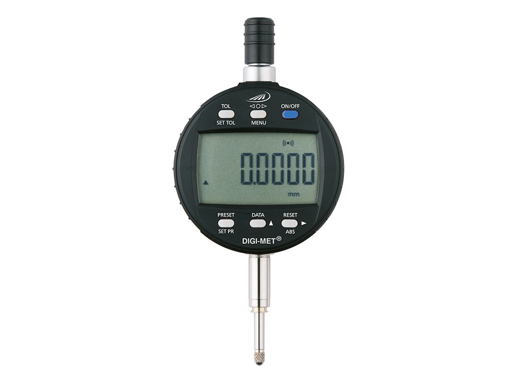 Integrated Wireless - Digitale Messuhr mit integriertem Funk, Ablesung 0,001 mm, Messspanne 12,5 mm