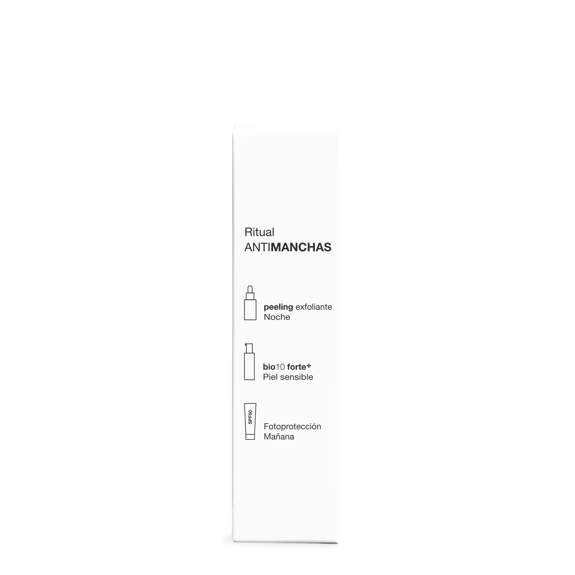 Bella Aurora Pack Bio10 Forte+ Sérum Despigmentante Intensivo con B-Core 221™ y Ácido Tranexámico Piel Sensible + Peeling Exfoliante 10% AHA + PHA | Rutina Antimanchas