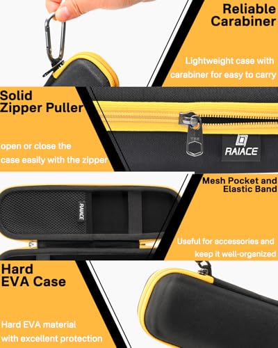 Image of RAIACE Hard Carrying Case for Fluke T5-1000 /T5-600 Electrical Voltage, Continuity and Current Tester - Black