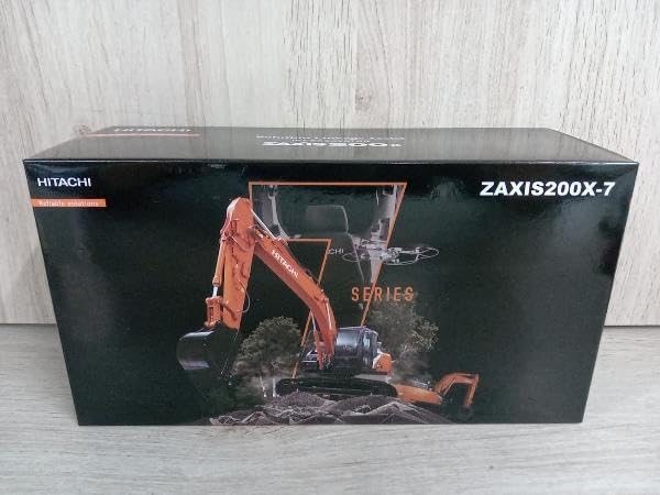 日立建機　zaxis200x-7 1/50 ミニチュア 日立建機 油圧ショベル ZX200-7 *1/50スケール : 日立建機