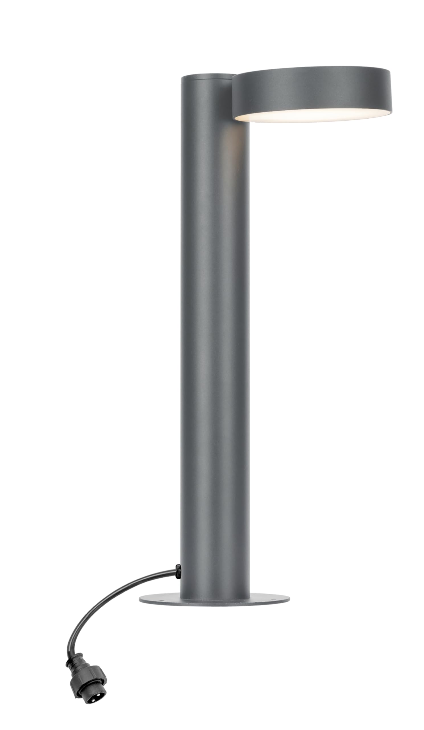 BOLD Oświetlenie ścieżki LED do systemu 24 V (w zestawie kabel PCW 15 cm, 3000 K, IP44, 350 lm, możliwość ściemniania za pomocą kontrolera Bold Controller) - antracyt