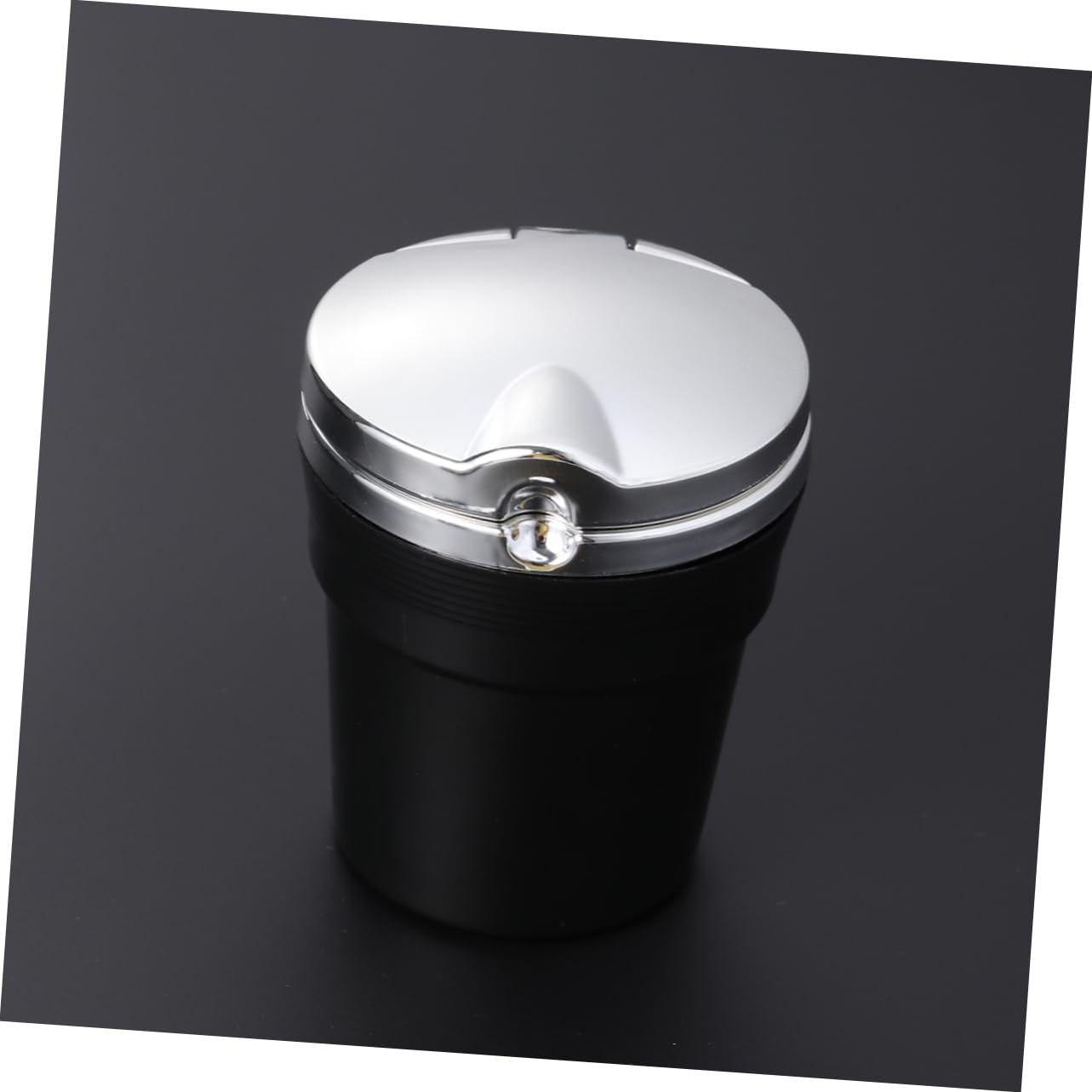 Unomor Car Dashboard Cup Holder Ash Tray Portable Smokeless Stand for Smoke- Driving