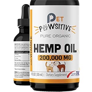 Hemp Oil for Dogs and Cats – 2 Pack – Organic Hemp Drops with Omega 3 6 9 – Hip and Joint Support